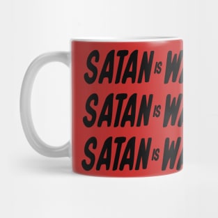 Satan is Waitin' Mug